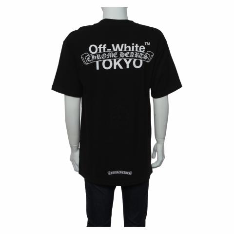 Sell Chrome Hearts x Off-White Printed T-Shirt - Black